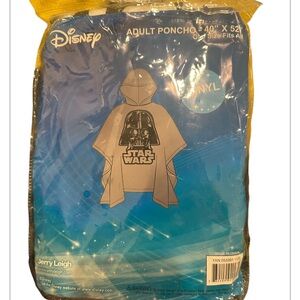 Disney Star Wars Black and white Poncho